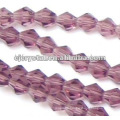 Crystal Strands Faceted Bicone Beads